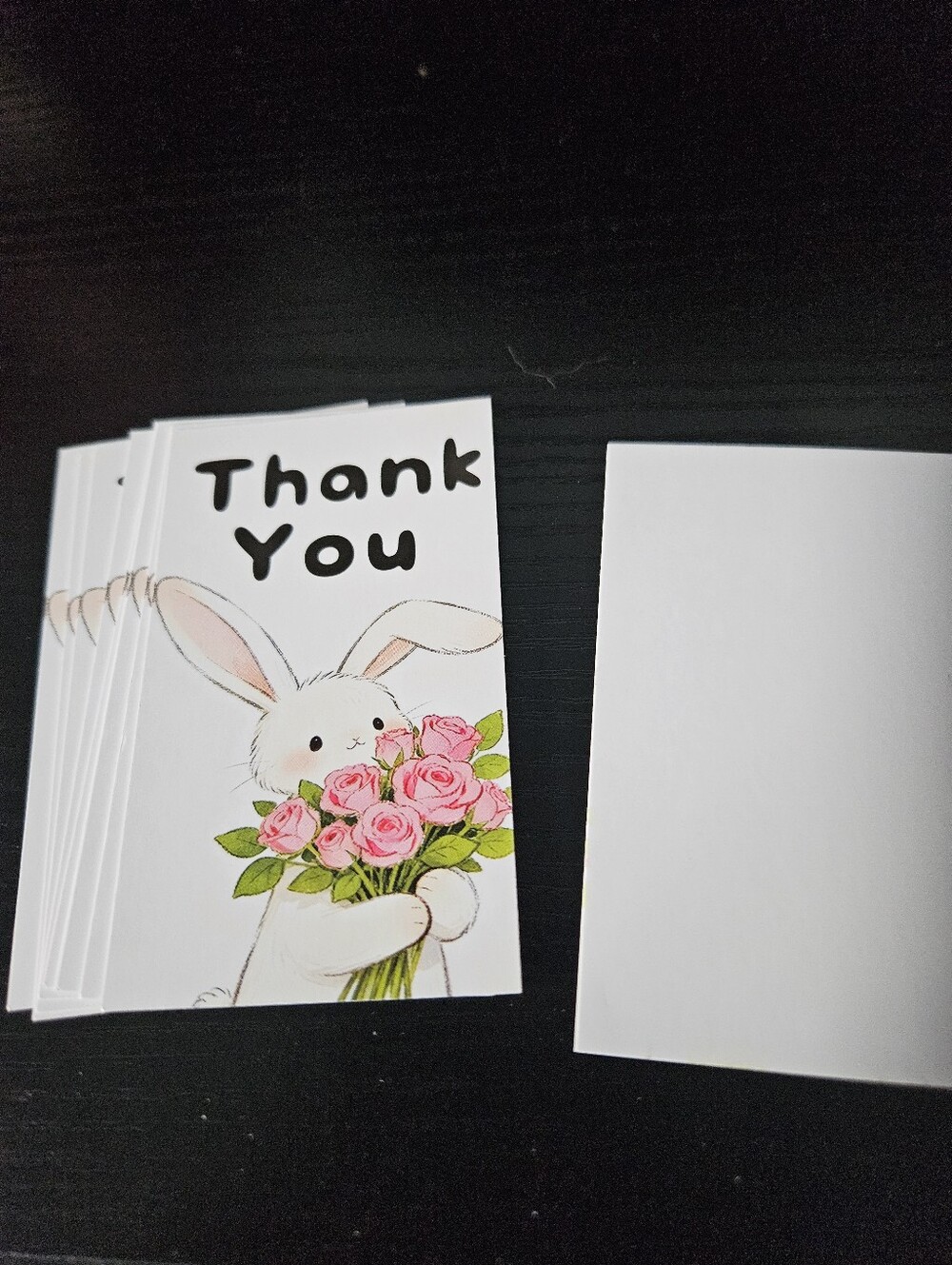 Bunny Thank You cards